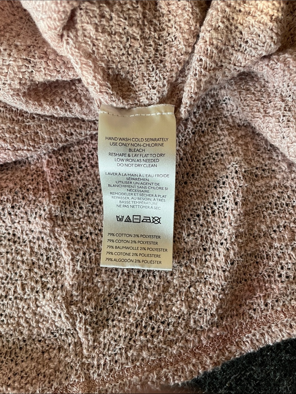 We The Free Dusty Pink Scoop Neck Pullover - Picture 6 of 8